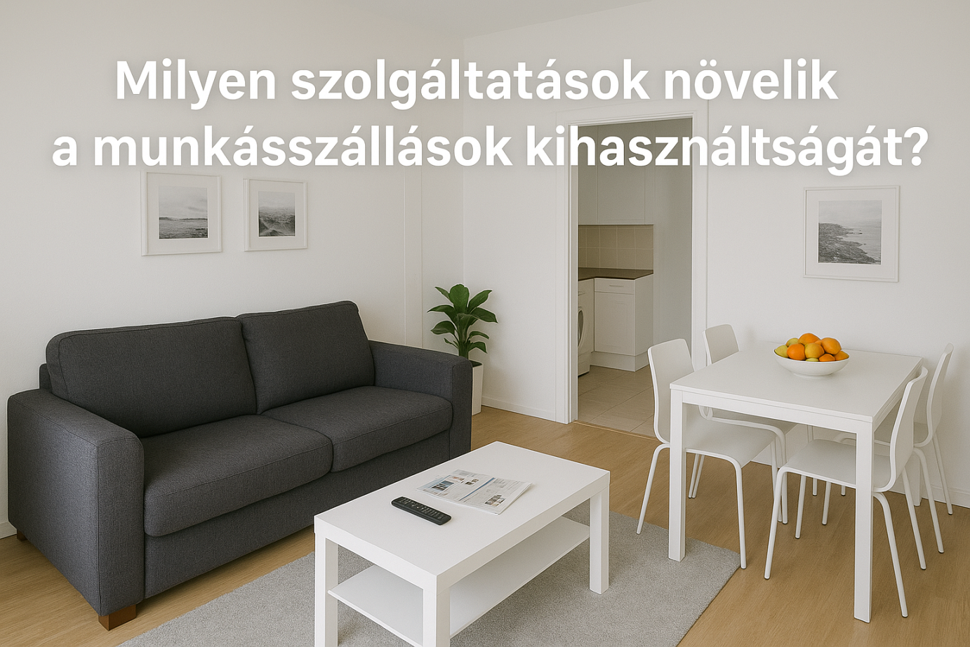 Milyen szolgáltatások növelik a munkásszállások kihasználtságát?